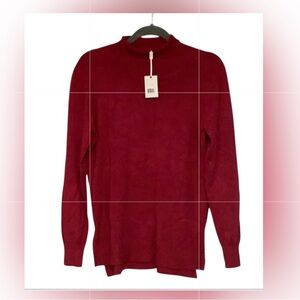 Vila Milano Red Long sleeve Sweater